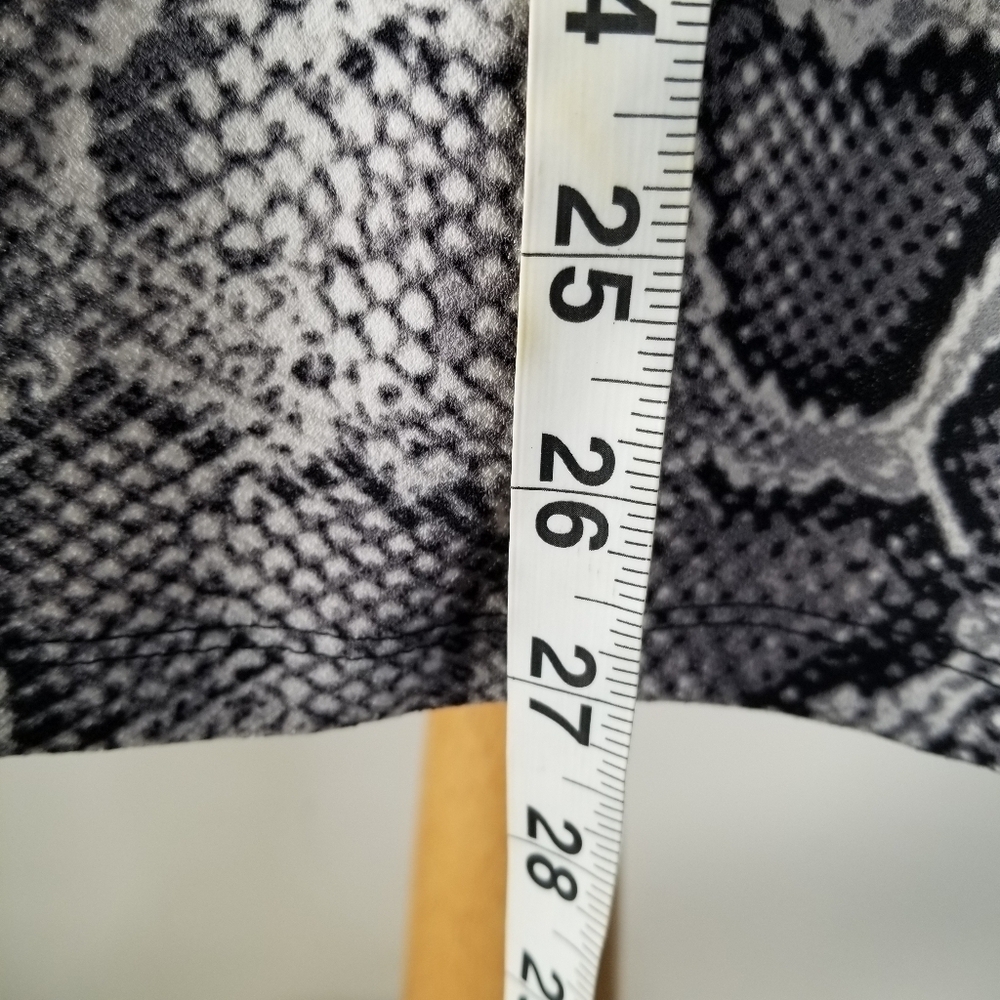 NWT Michael Kors Snake Python Print One Shoulder … - image 6